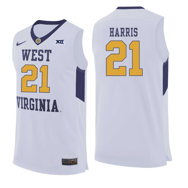 West Virginia Mountaineers 21 Wesley Harris White College Basketball Jersey Dzhi,We sell and wholesale West Virginia Mountaineers 21 Wesley Harris White College Basketball Jersey Dzhi on line form chian!